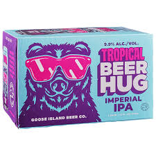 Goose Island Tropical Beer Hug DDH Double India Pale Ale Beer 12-Oz Can 6-Pack
