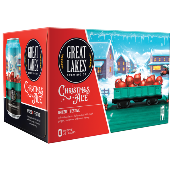 Great Lakes Brewing Christmas Ale Beer 12-Oz Can 6-Pack