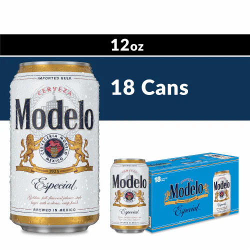 Grupo Modelo Especial Lager Beer 12-Oz Can 18-Pack