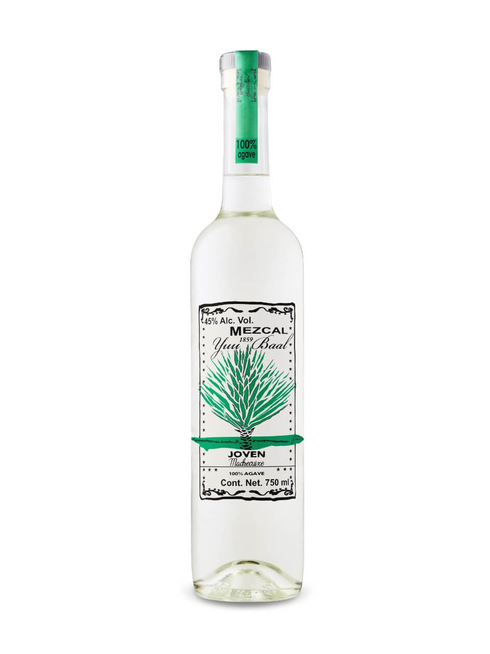 Grupo Yuu Baal, S.A de C.V. Madrecuixe Joven Mezcal 750ml