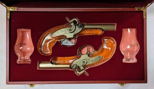 H.Deringer Bourbon Whiskey Pistol Gift Set 200ml