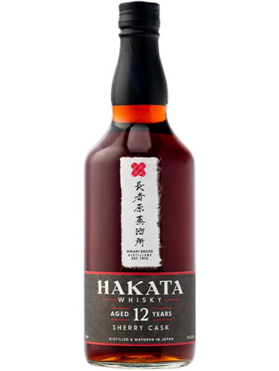 Hakata Whisky 12 Years Old Sherry Cask Whisky 700ml