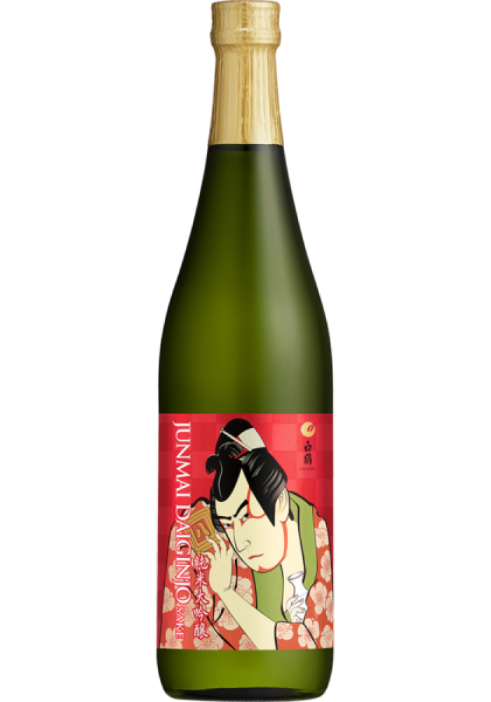 Hakutsuru Ukiyo-e Label Daiginjo Sake 720ml