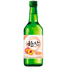 Han Jan Peach Soju 375ml