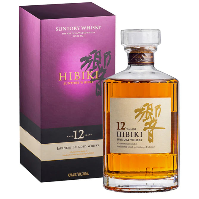 Suntory Hibiki 12 Year Old Blended Whisky 750ml