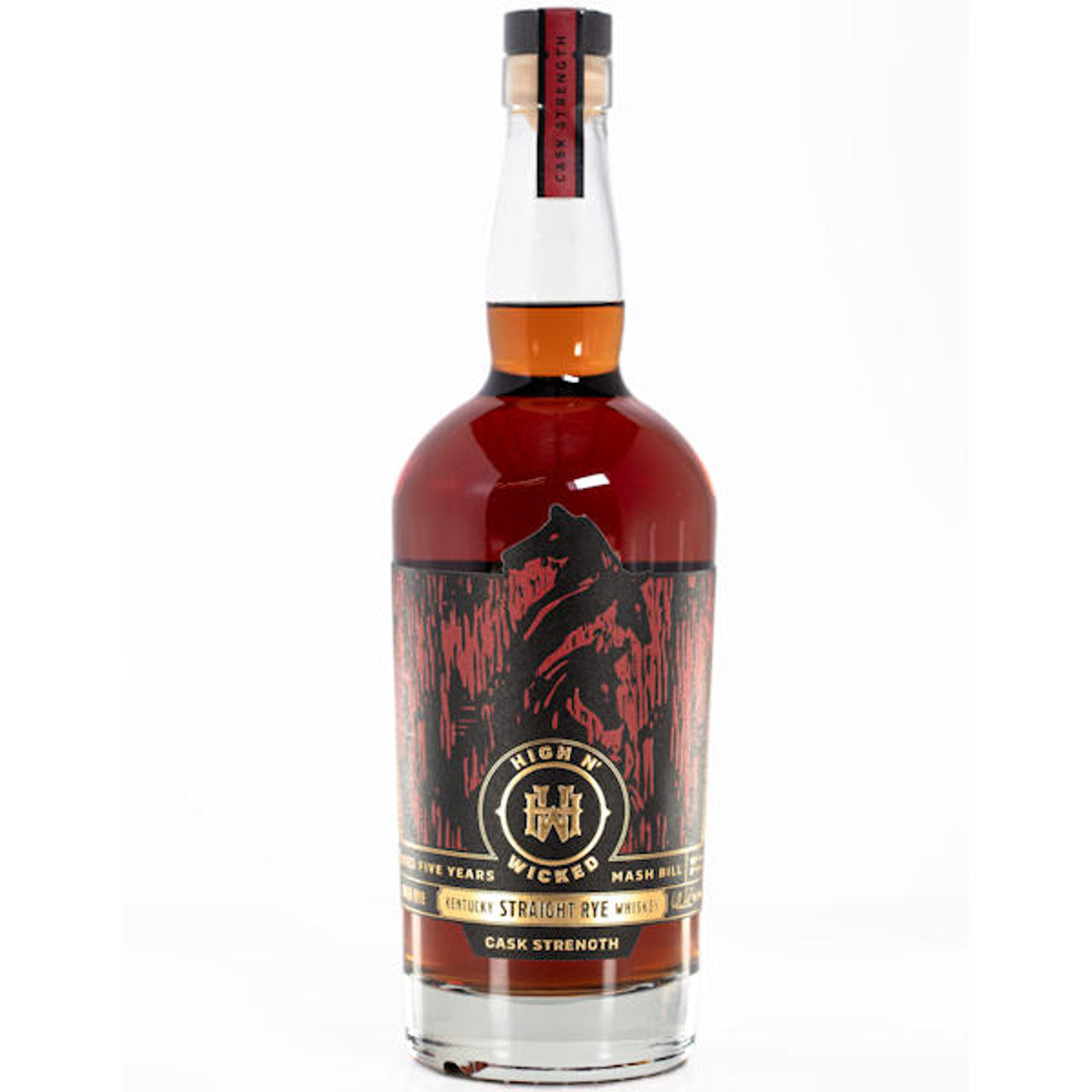 High N Wicked 5 Year Old Cask Strength Kentucky Straight Rye Whiskey 750ml