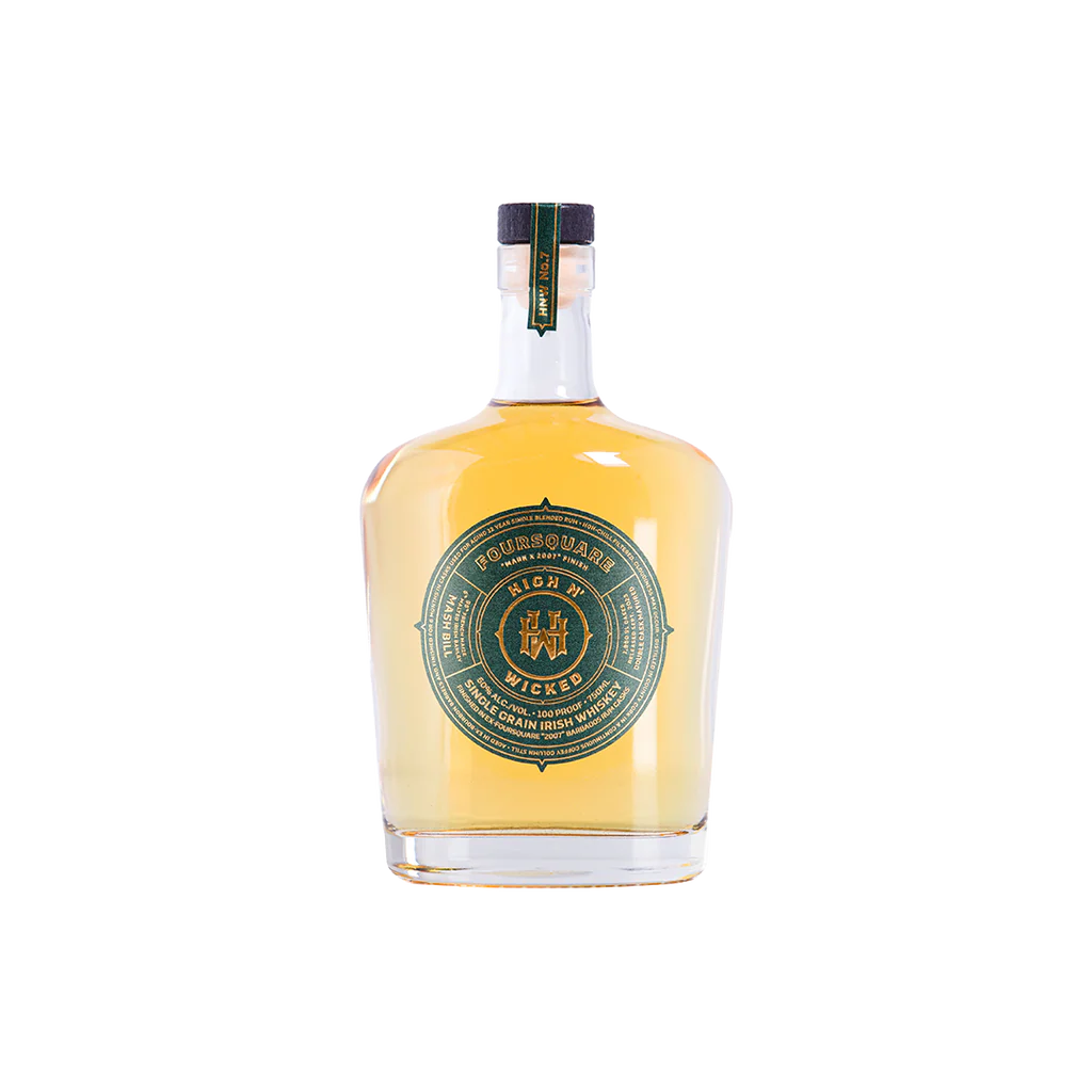 High N' Wicked No. 7 Foursquare Mark 2007 X Finish 12 Years Old Single Grain Irish Whiskey 750ml