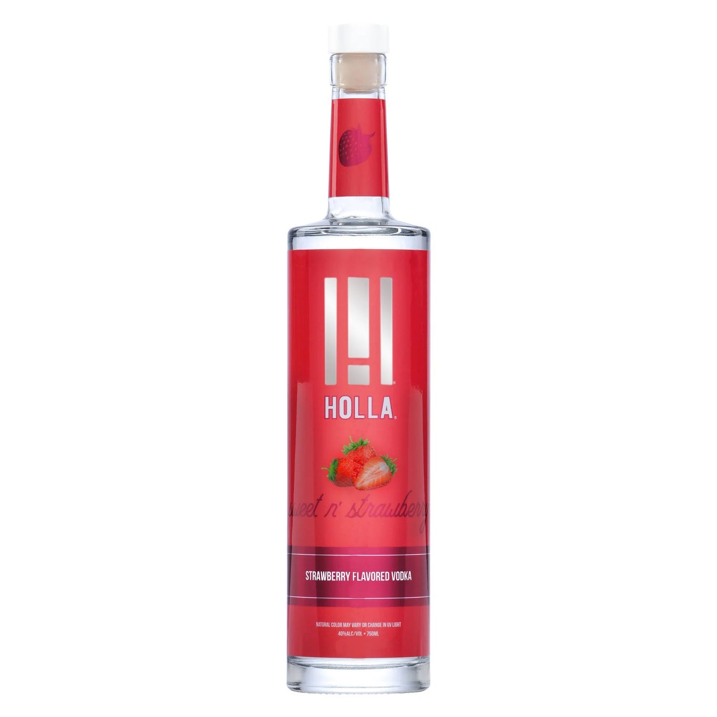 Holla Vodka Sweet N' Strawberry Vodka 750ml