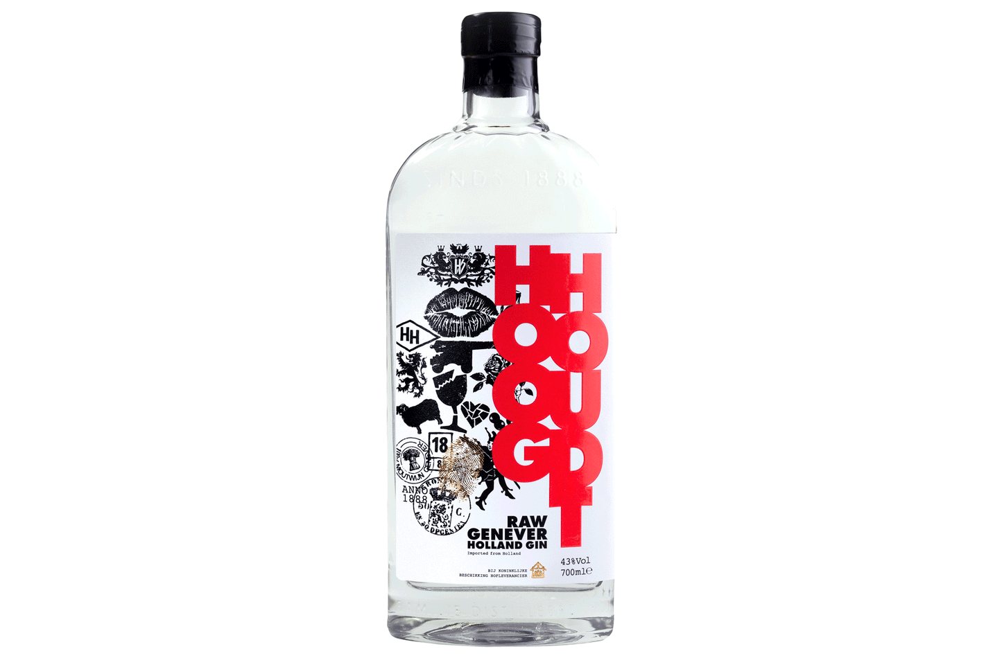 Hooghoudt Raw Genever Holland Gin 750ml