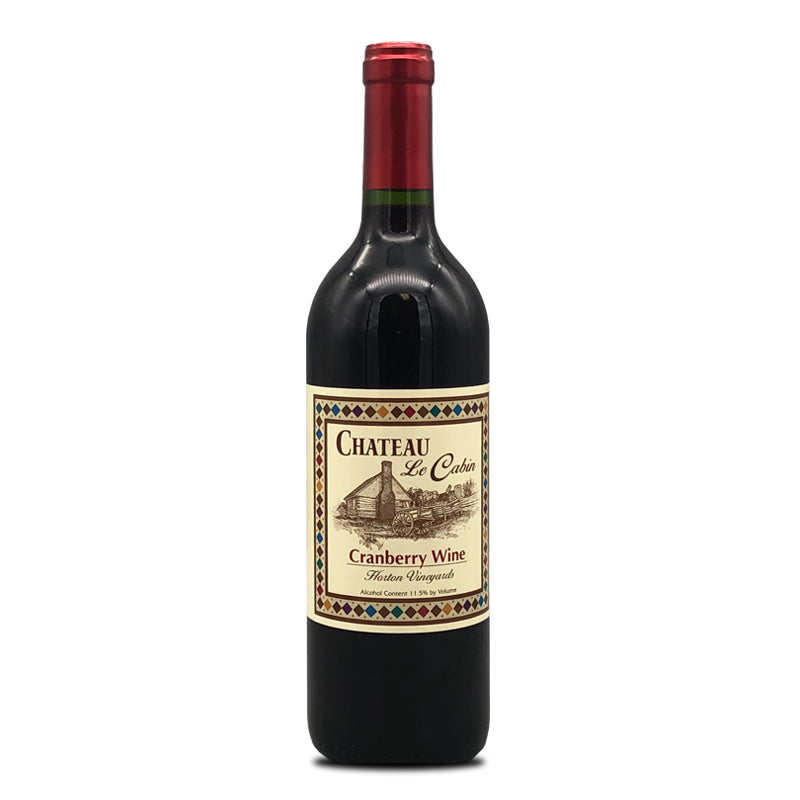 Horton Vineyards Chateau le Cabin Cranberry Wine 750ml – Liquor