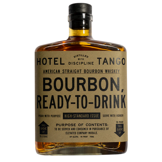 Hotel Tango Distillery Ready-to-Drink American Straight Bourbon Whiskey 750ml