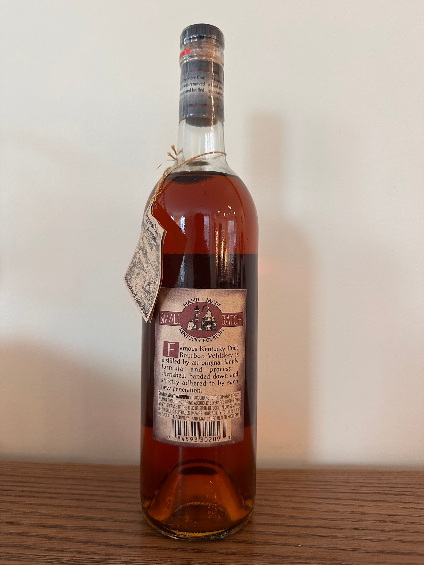 1999 Kentucky Pride Straight Bourbon Whiskey 90 Proof 750ml