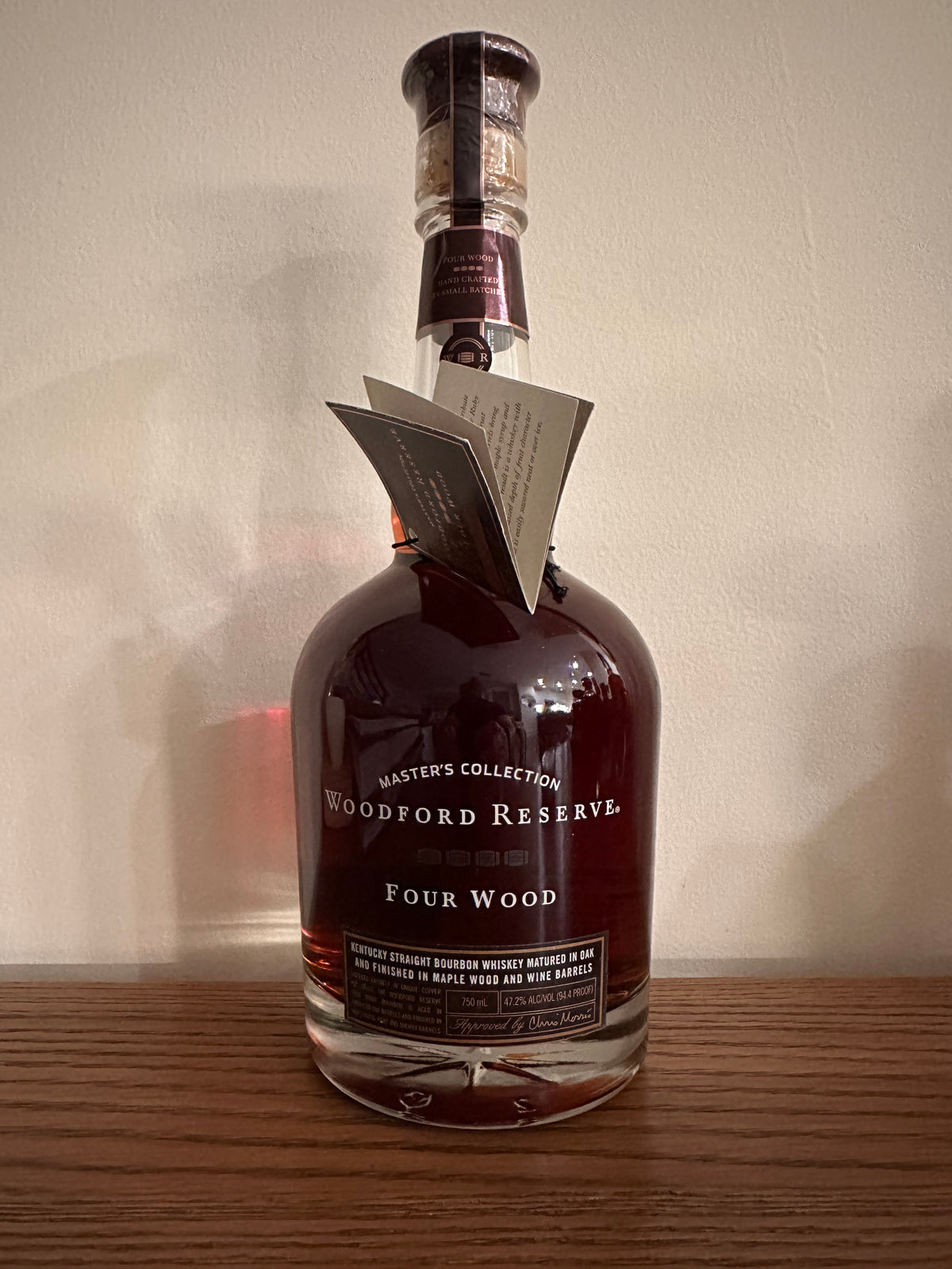 2012 Woodford Reserve Master's Collection Four Wood Kentucky Straight Bourbon Whiskey 750ml