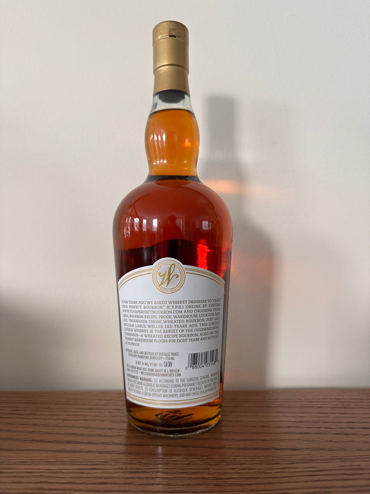 W. L. Weller CYPB Craft Your Perfect Bourbon Whiskey 750ml
