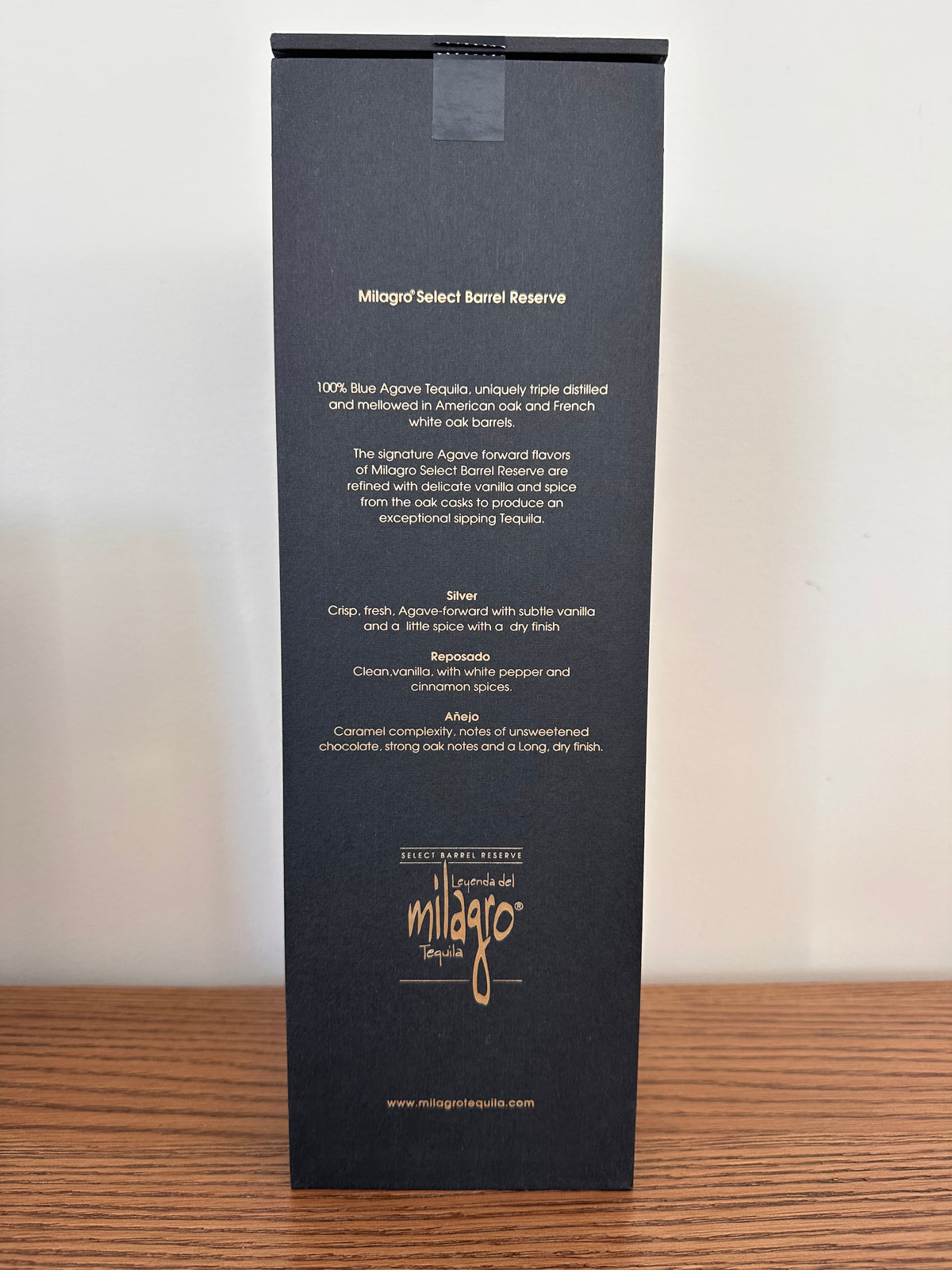 Milagro Select Barrel Reserve Reposado Tequila 750ml