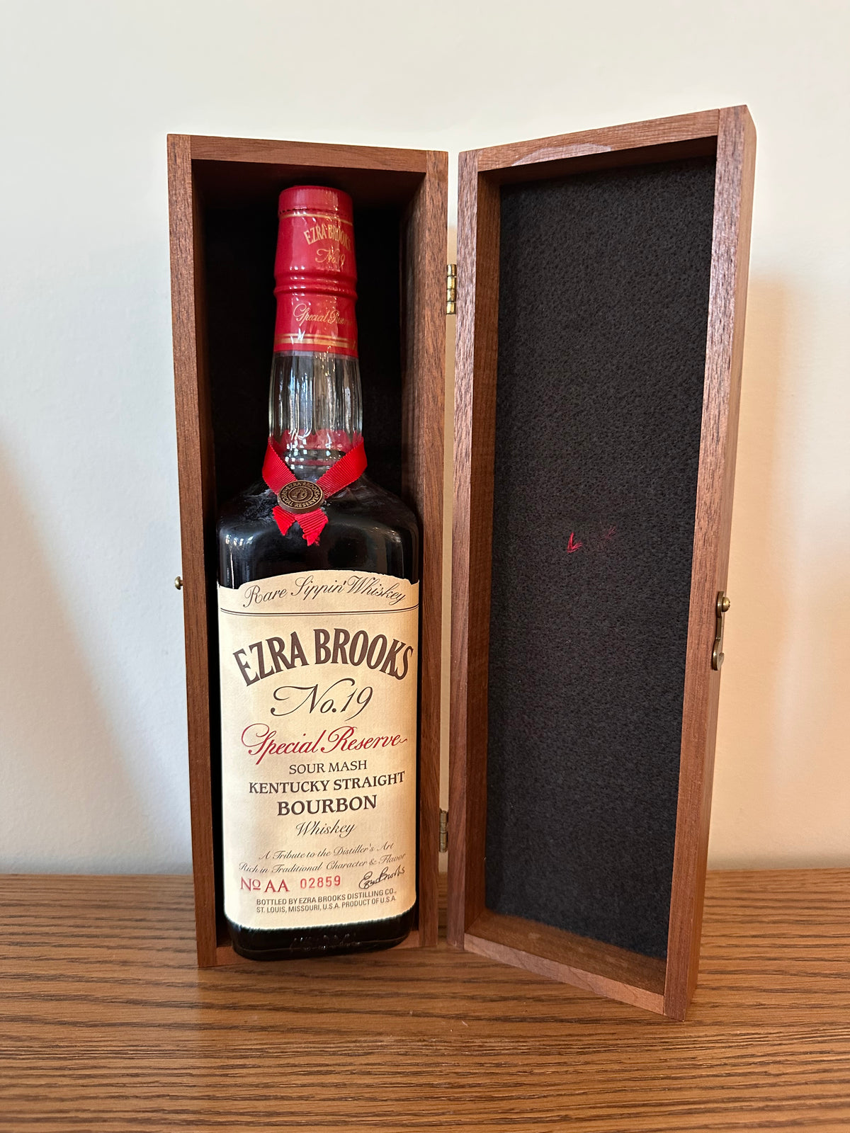 2000 Ezra Brooks No. 19 Special Reserve 750ml