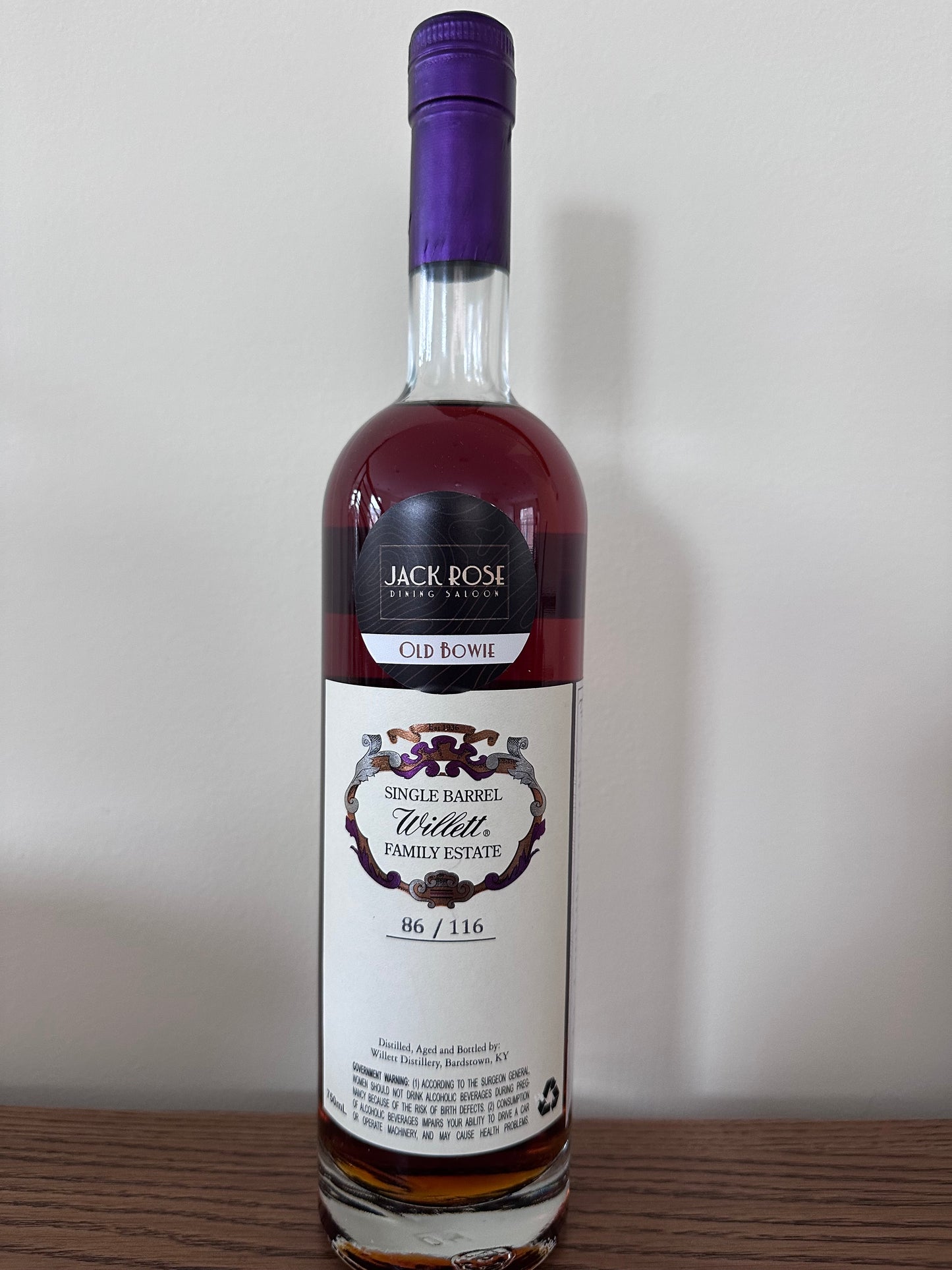 Willett Family Estate 8 Year Old Bowie #5279