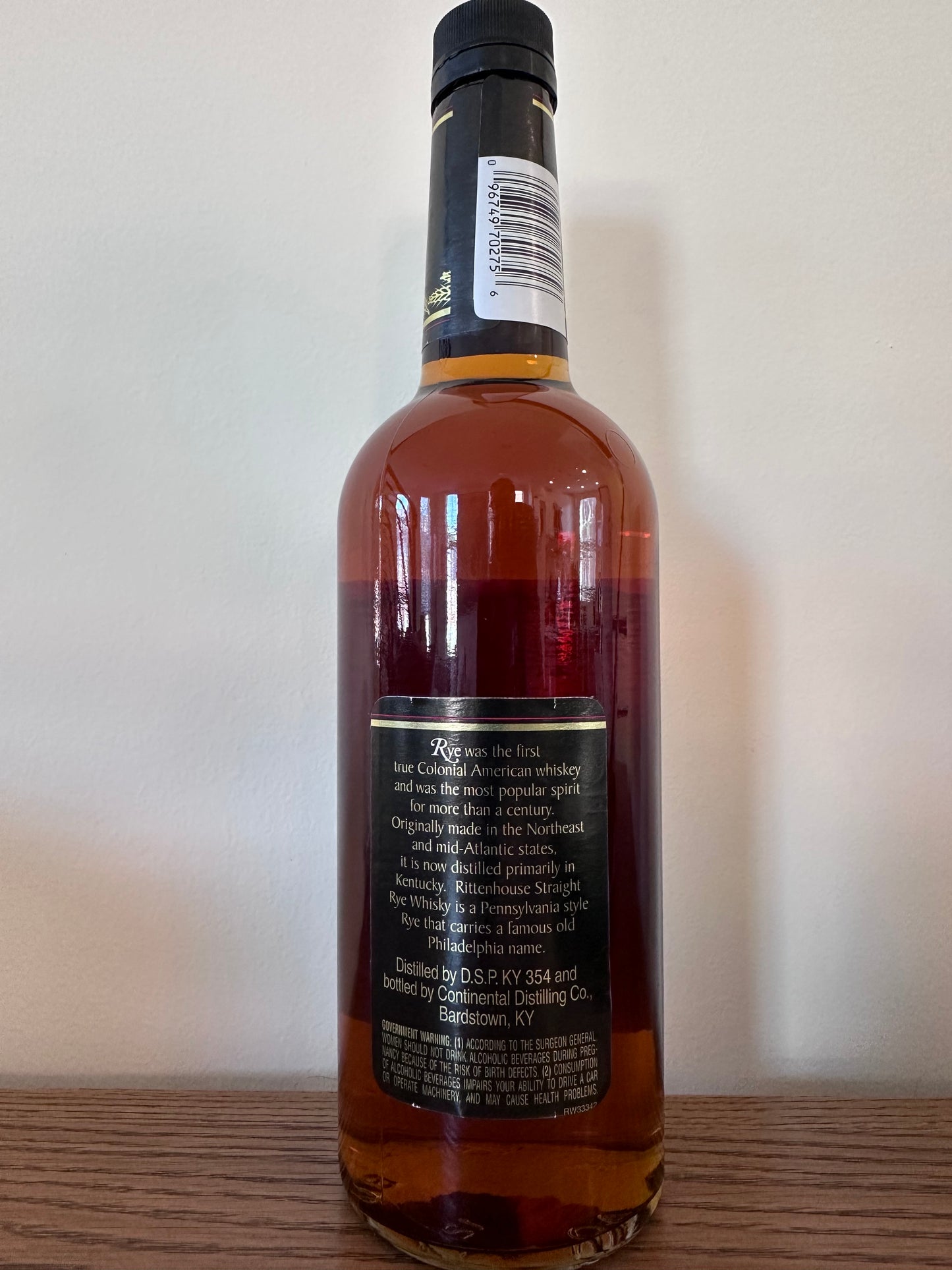 Rittenhouse Rye 100 Proof