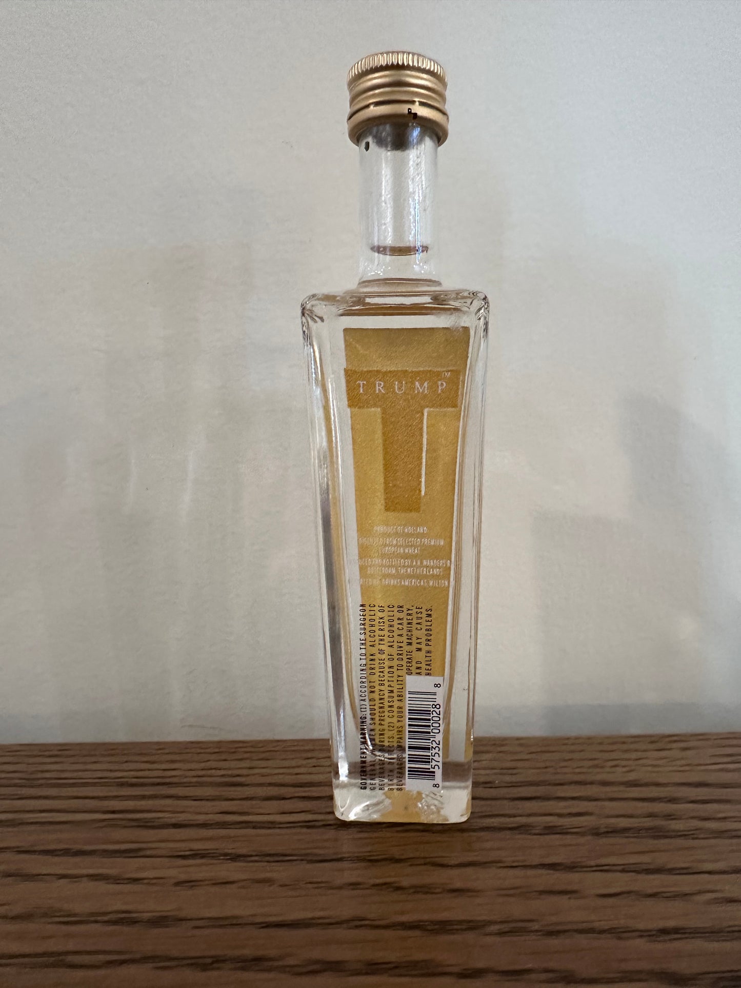 Trump Vodka Miniature 50ml