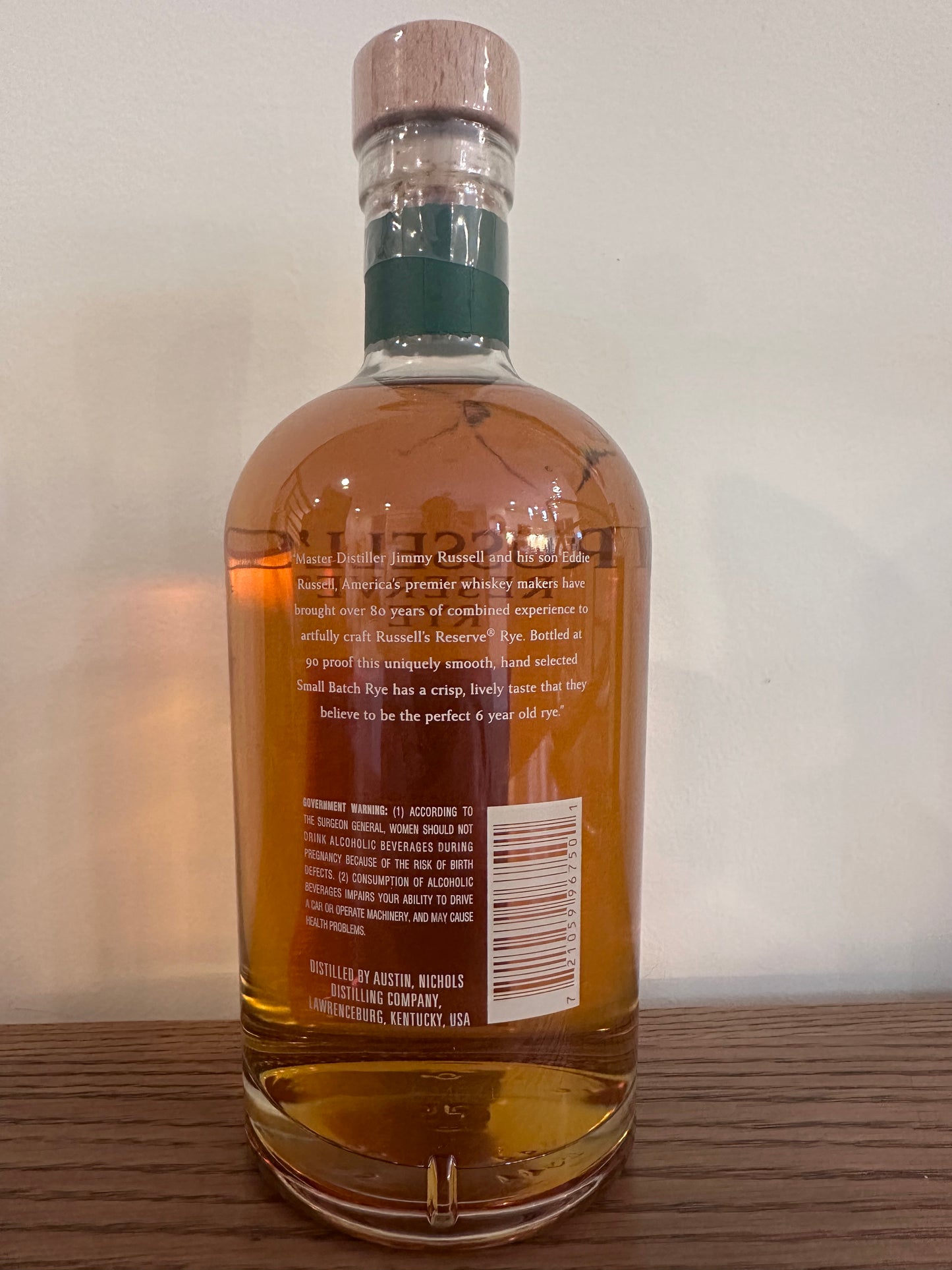 Russell’s Reserve 6 Year Small Batch 2014
