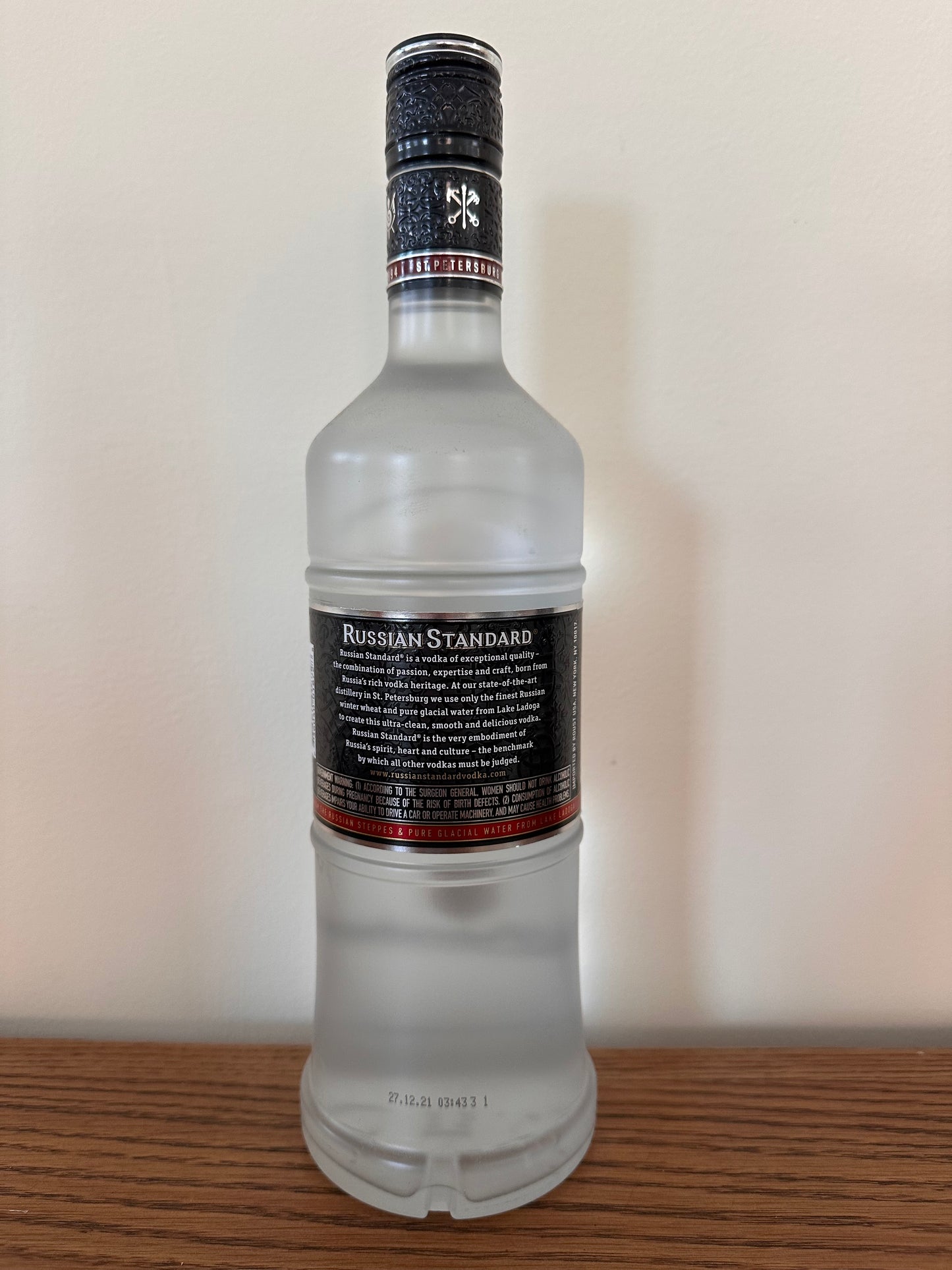 Russian Standard Original Vodka 750ml