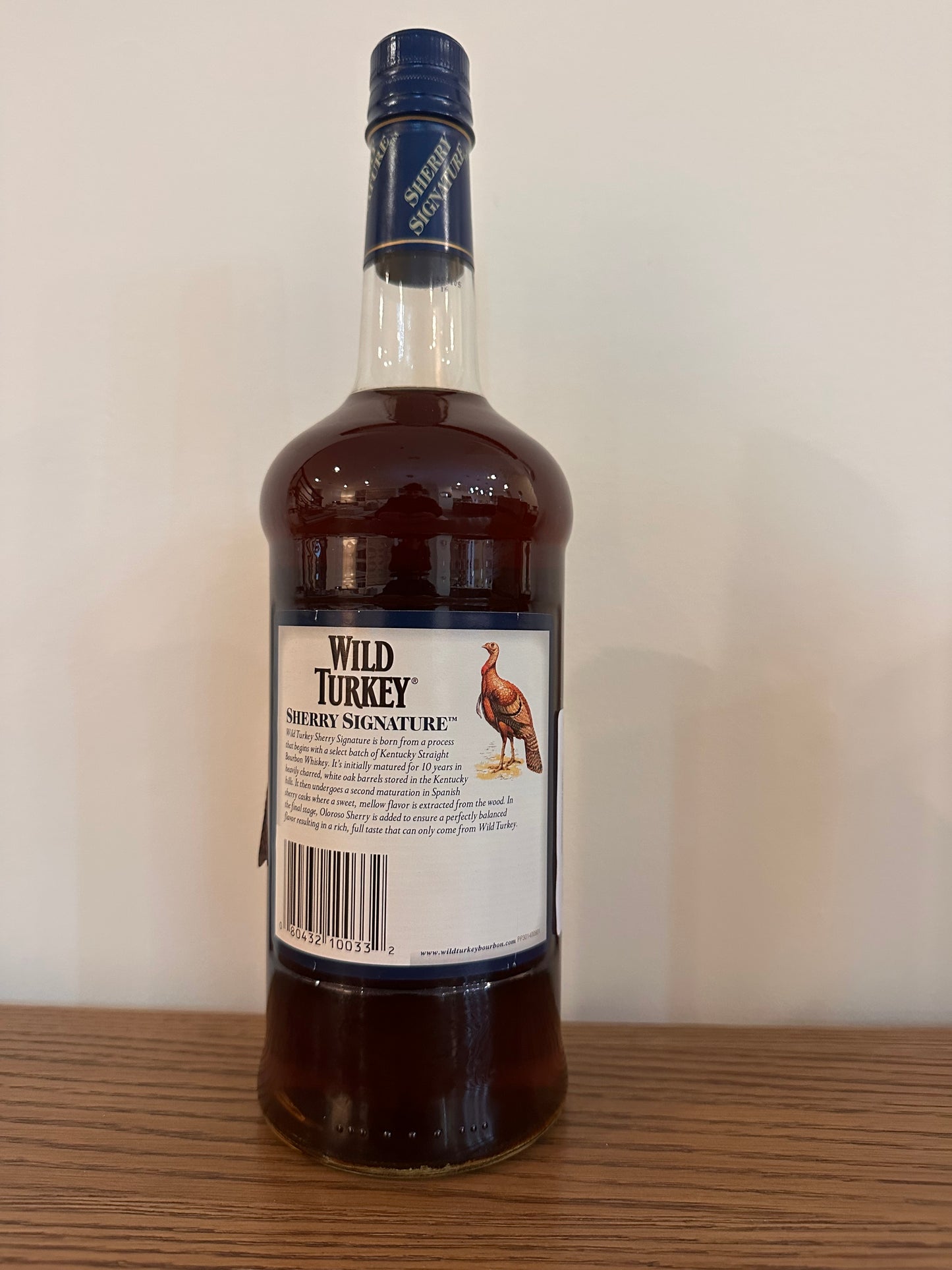 Wild Turkey Oloroso Sherry Signature 10 Year Old Bourbon 1lt