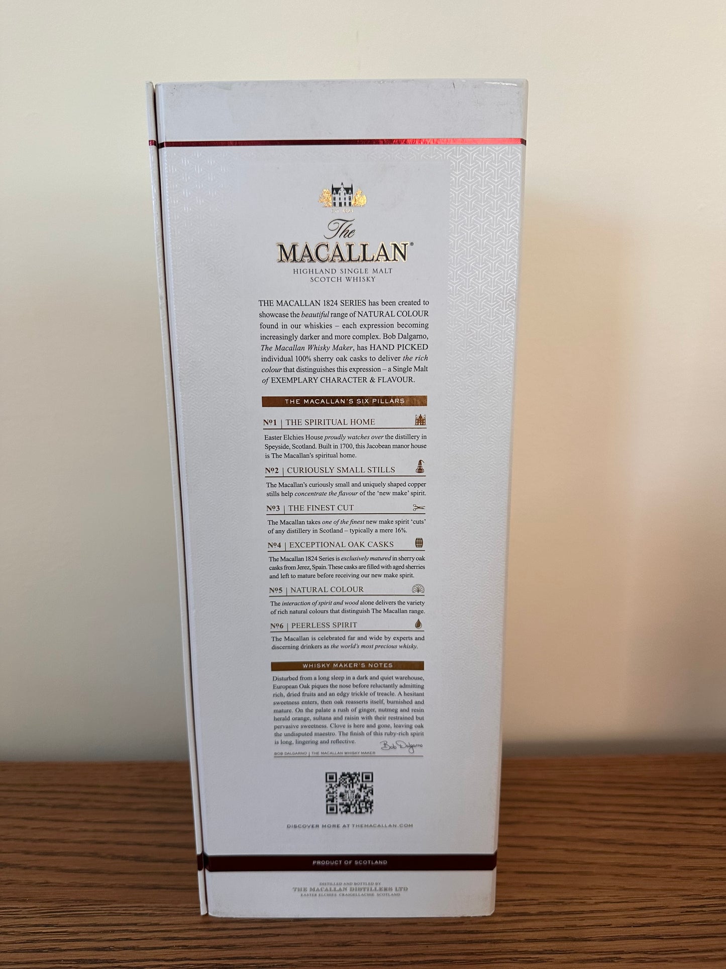 1824 Macallan Series Ruby Single Malt Scotch Whisky 700ml