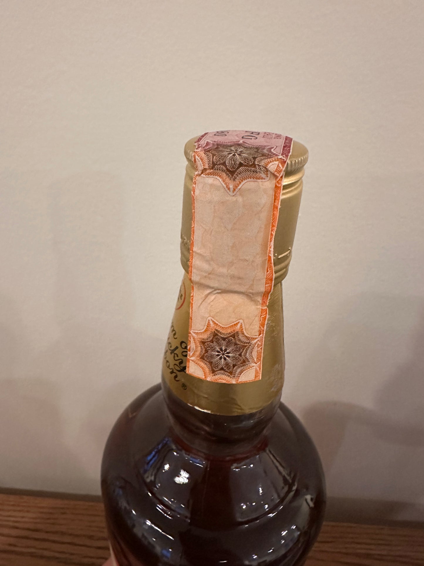 Cream Of Kentucky 1955 Straight Bourbon 4/5 Quart