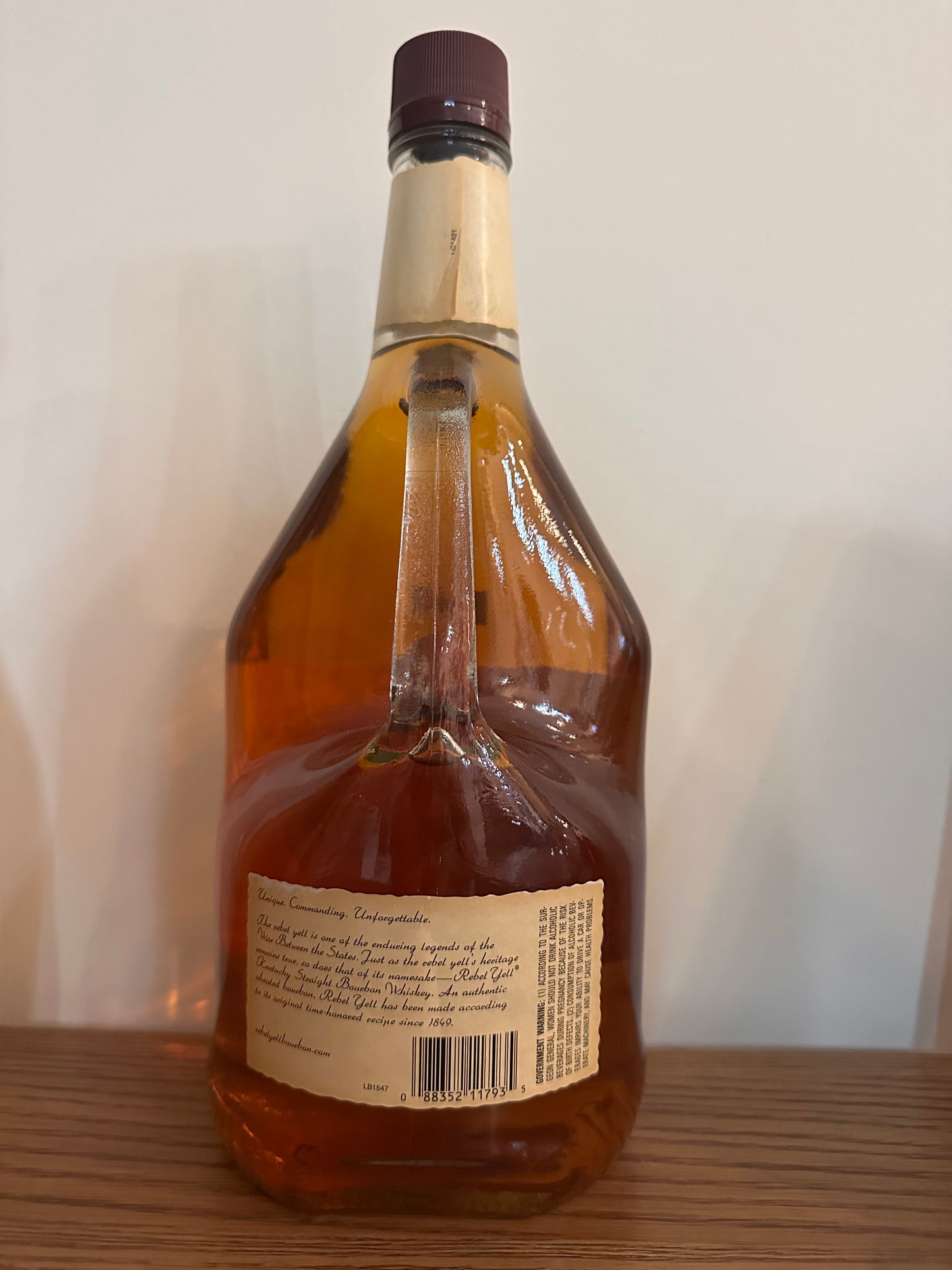 Rebel Yell 'Southern Sour Mash' Bourbon (2009 Vintage) 1.75Lt