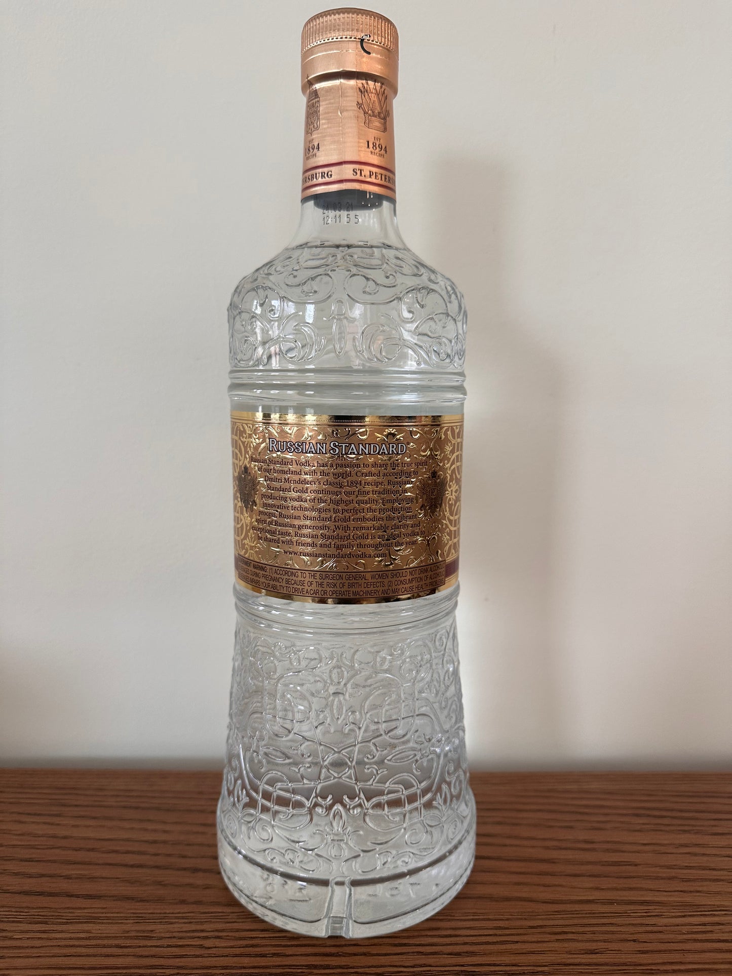 Russian Standard Vodka Gold 1.75 Lt