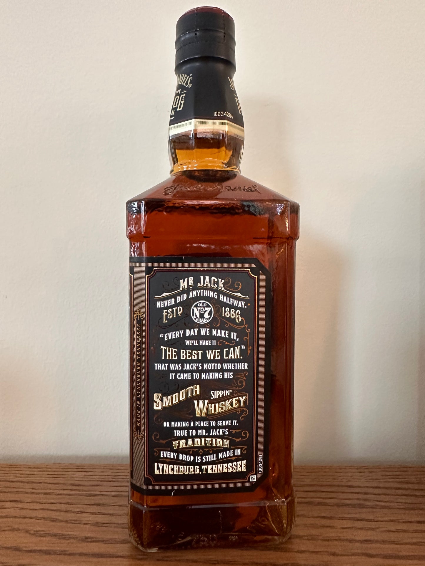 Jack Daniel's Red Dog Saloon 125th Anniversary Limited Edition Sour Mash Whiskey 750ml