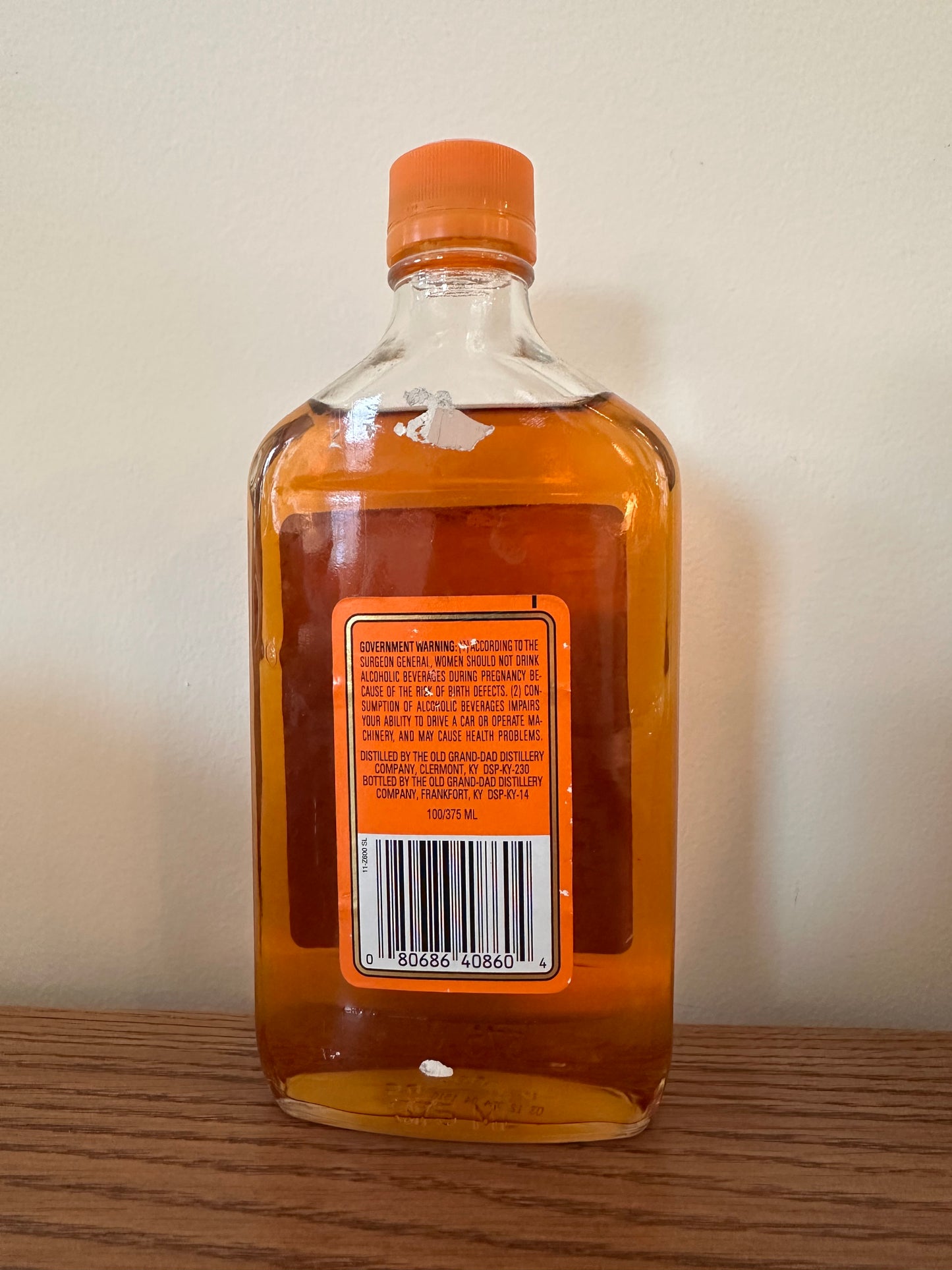 Old Grand-Dad Bonded Kentucky Bourbon 375ml (2004)