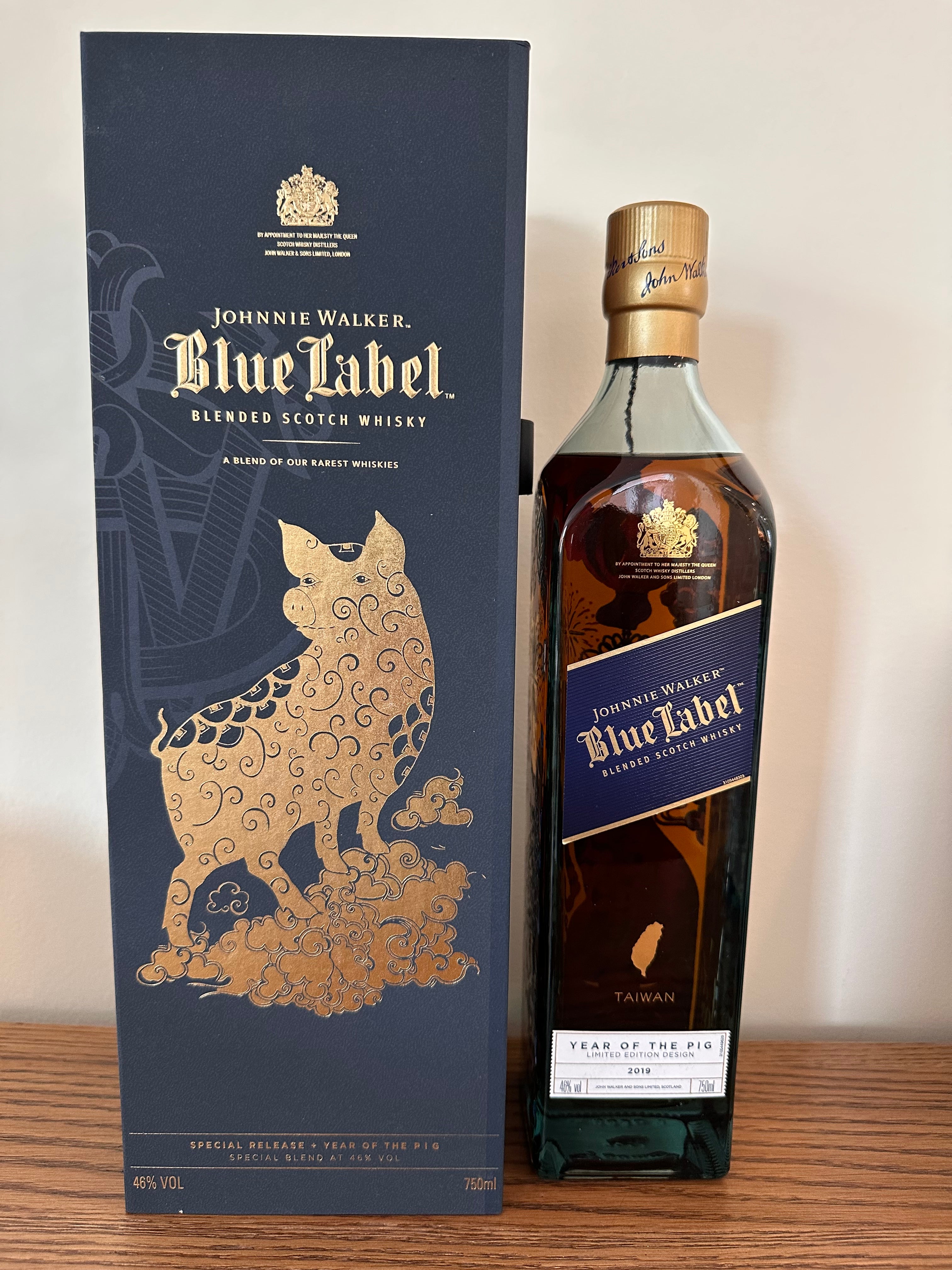 Johnnie Walker Blue Label Limited Edition Year of the Pig Blended