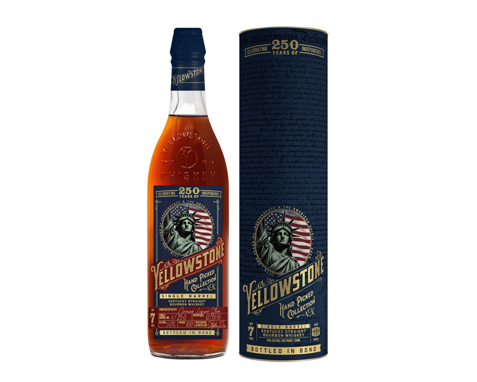 2026 Yellowstone Single Barrel 250th Anniversary 750ml – Liquor