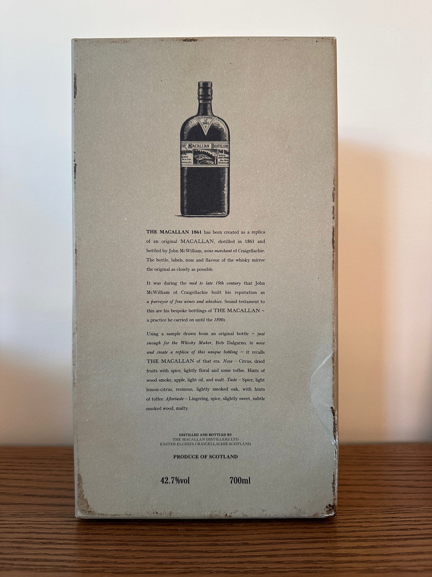 Macallan 1861 Replica Single Malt Scotch Whisky 750ml