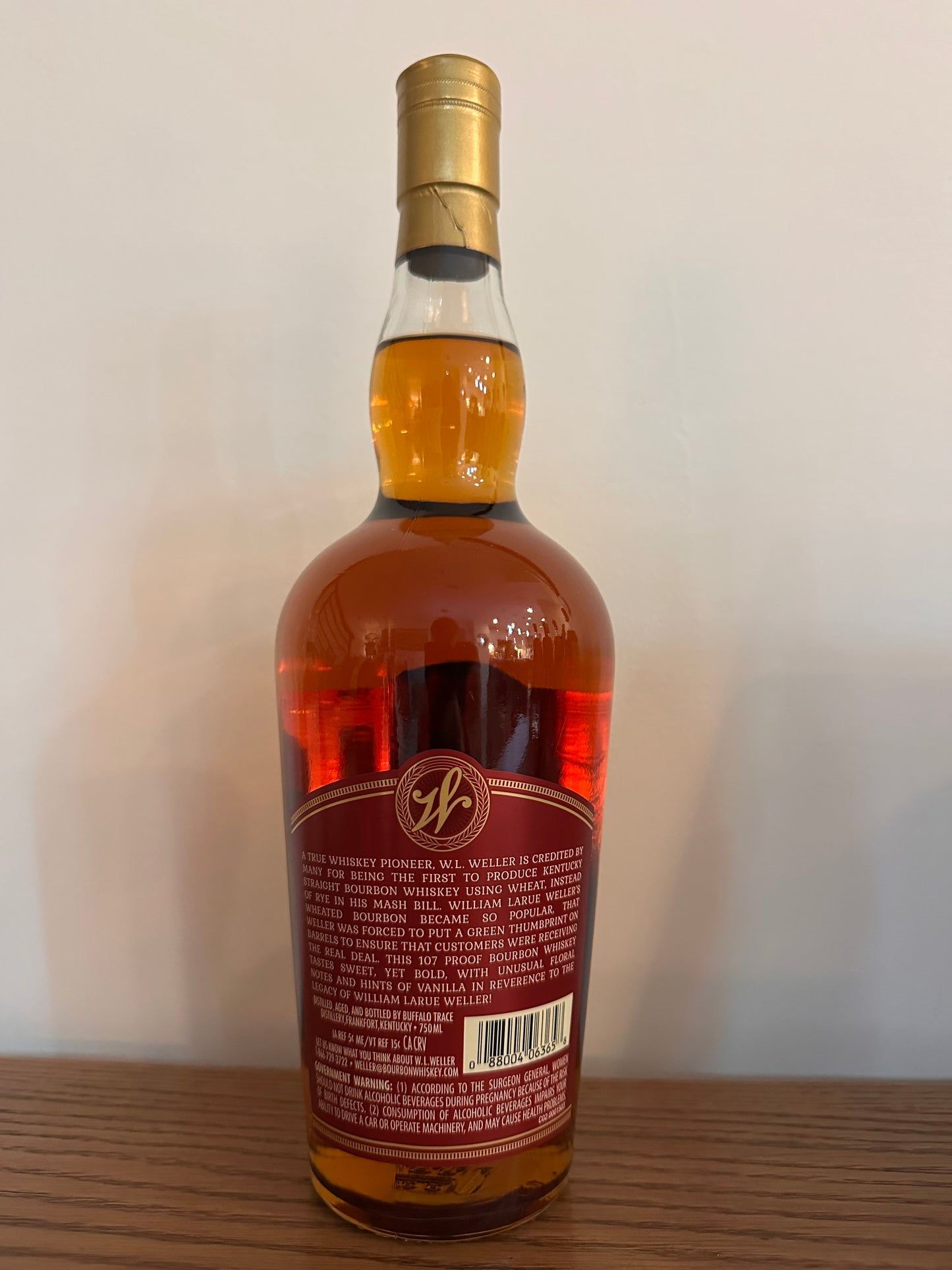 Weller Antique 107 Random Single Barrel Select Bourbon 750ml
