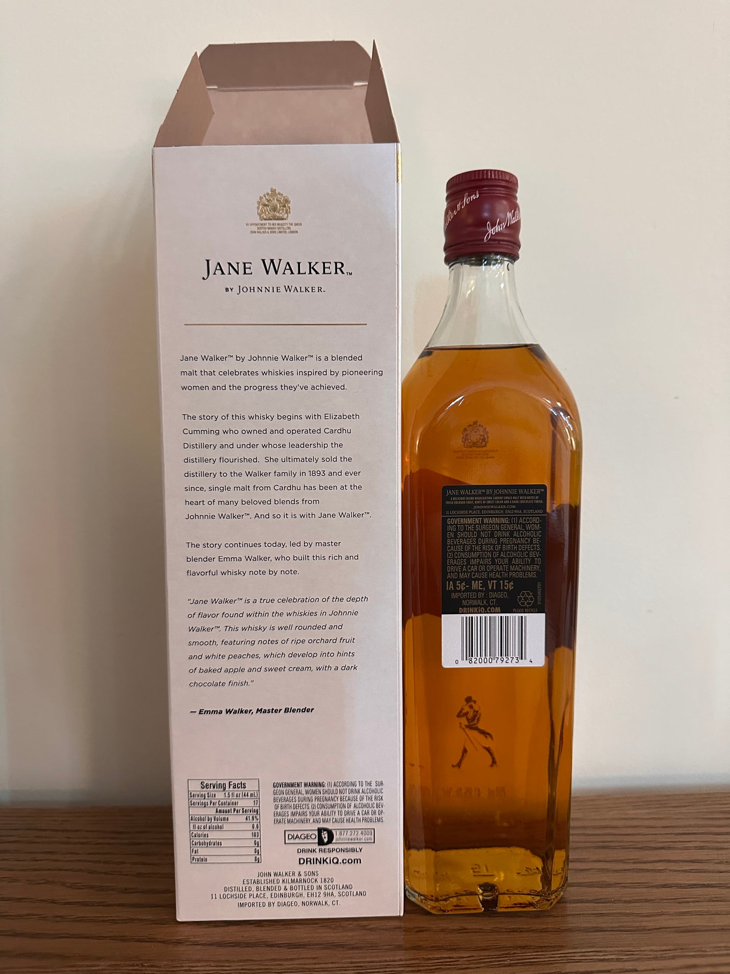 Johnnie Walker The Jane Walker Limited Release 10 Year Old Blended Scotch Whisky 750ml