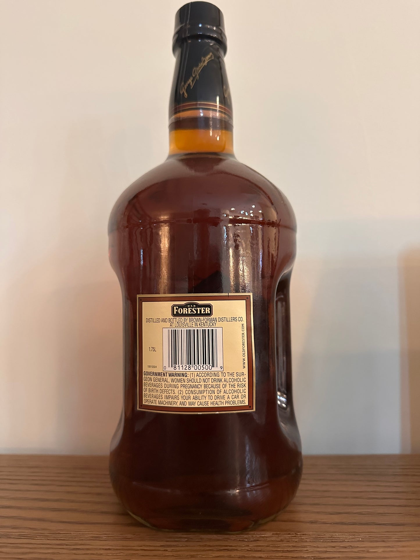 Old Forester 86 Proof Red Band Diamond Label 2010 1.75L