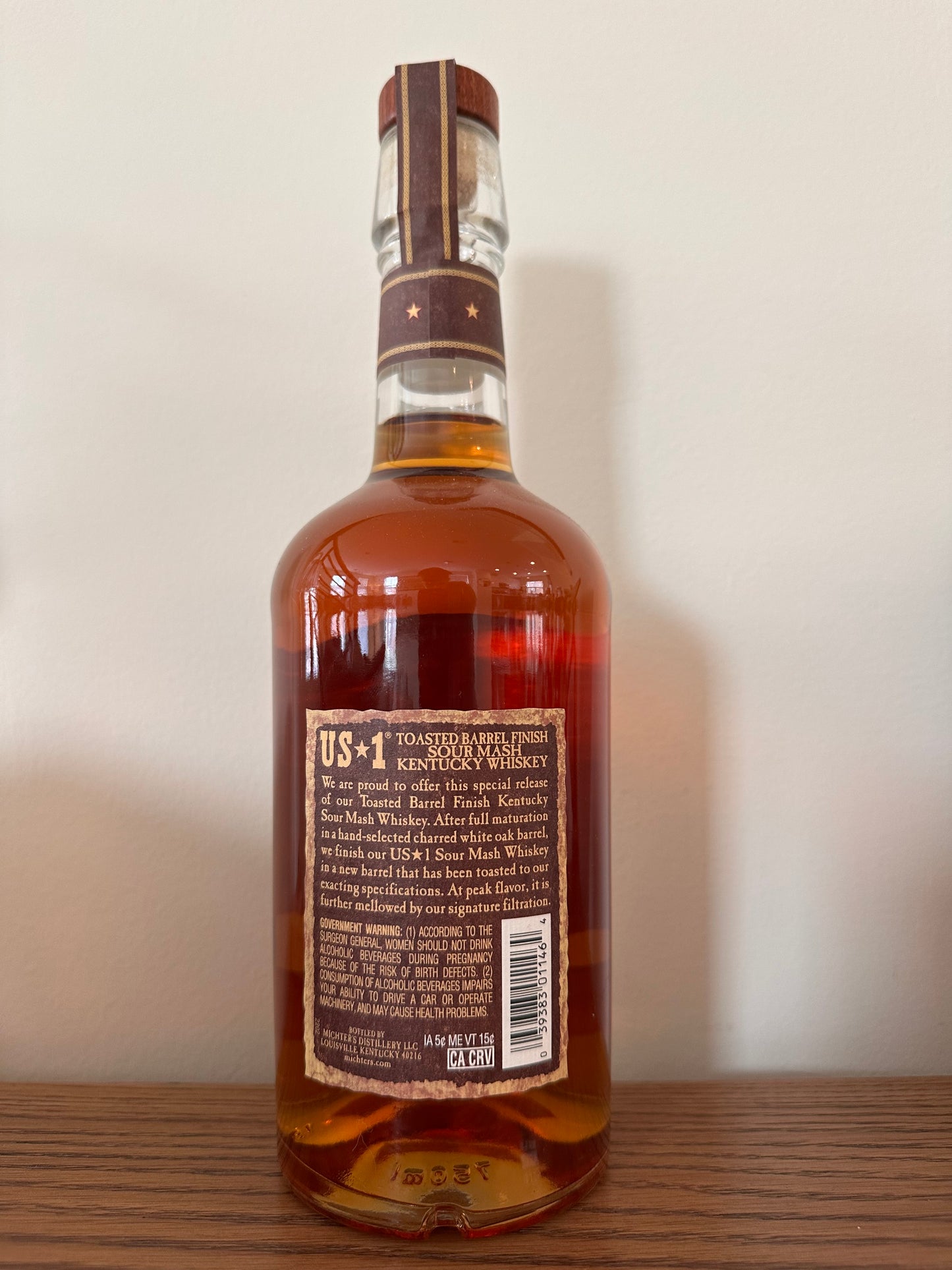 2025 Michter's Limited Release Toasted Barrel Finish Sour Mash Whiskey 750ml