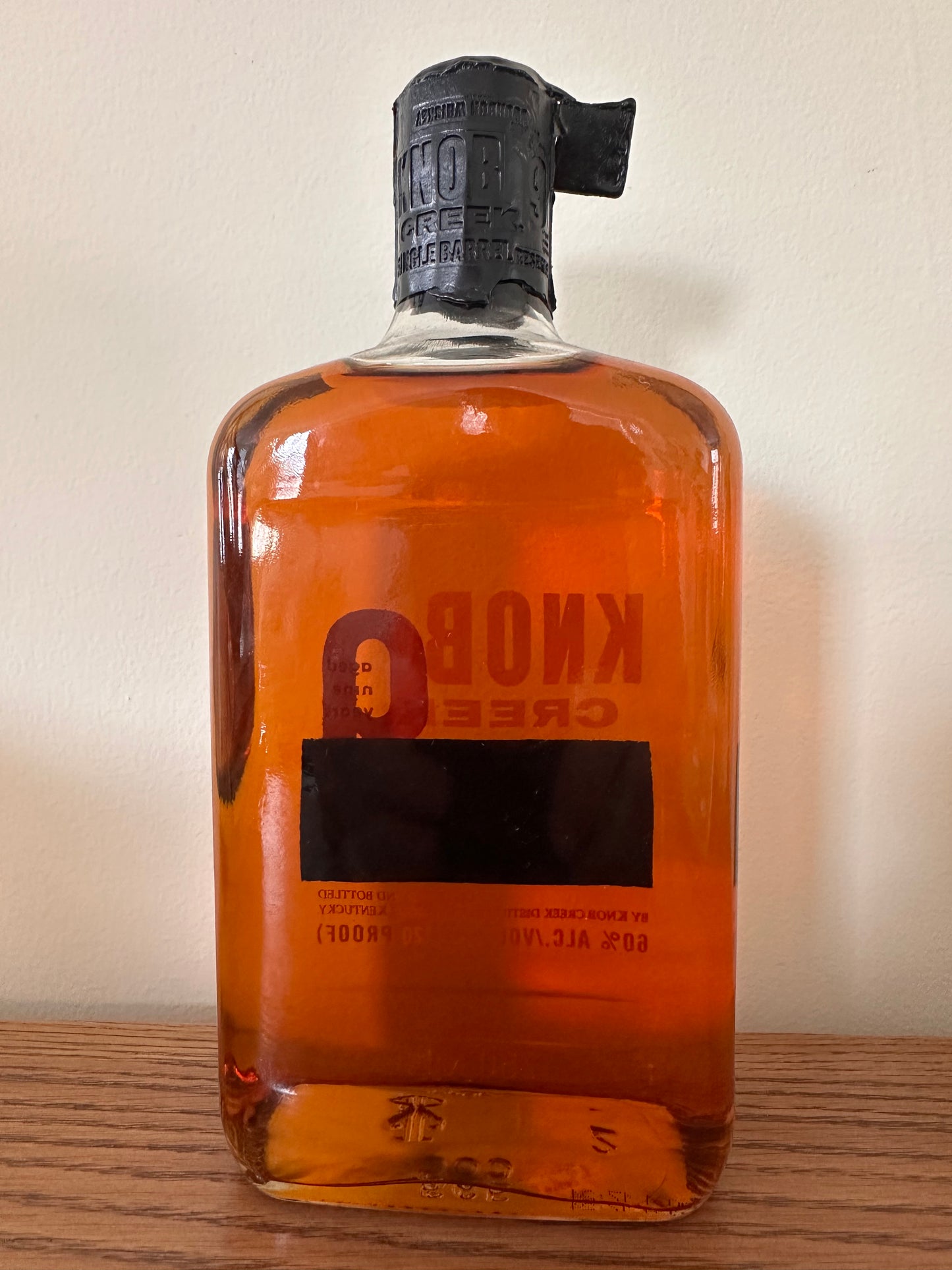 2010 Knob Creek 9 Year Single Barrel Reserve 120 Proof 750ml