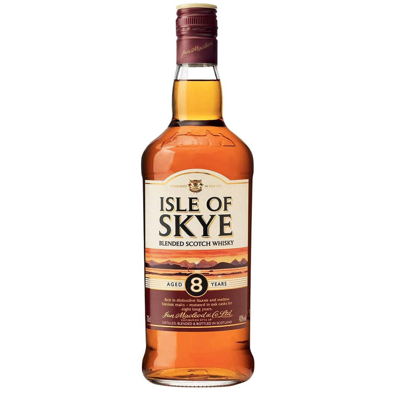 Isle of Skye 8 Year Old Blended Scotch Whisky 750ml