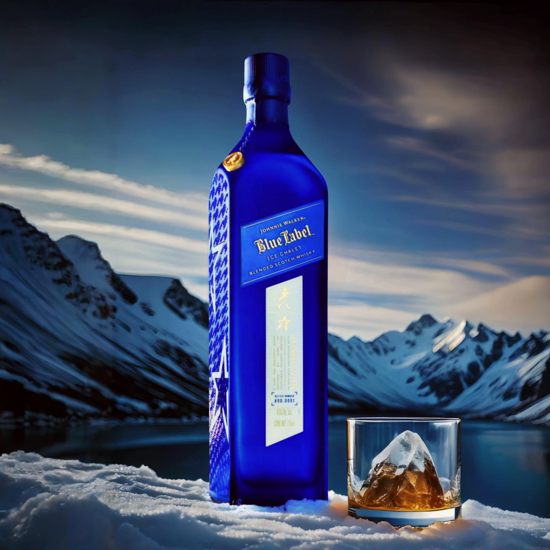 Johnnie Walker Blue Label Perfect Moment Ice Chalet Blended Scotch Whisky 750ml