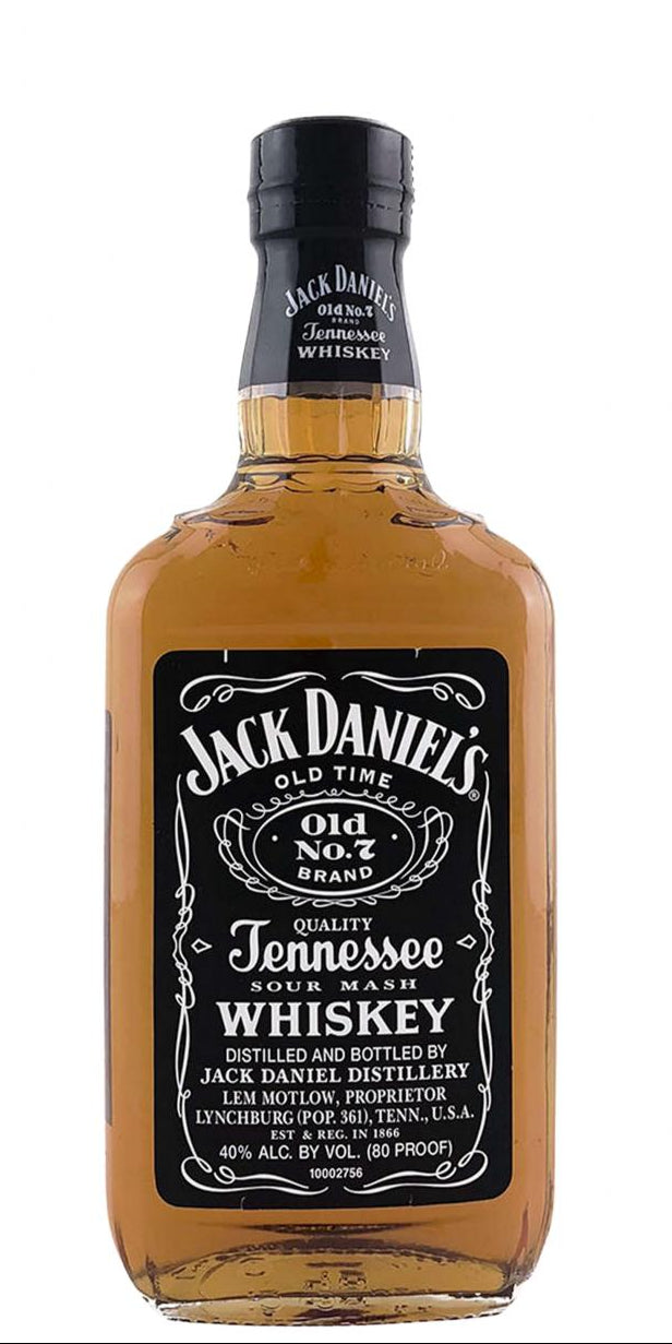 Jack Daniel's Black Label Old No.7 Brand Sour Mash Whiskey 375ml