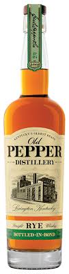 James E. Pepper Old Pepper Bottled-In-Bond Straight Rye Whiskey 750ml