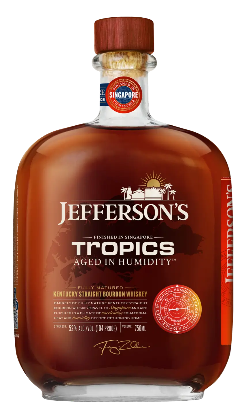 Jefferson's Tropics Aged In Humidity Kentucky Straight Bourbon Whiskey 750ml