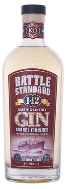 KO Distilling Battle Standard 142 Barrel Finished American Dry Gin 750ml