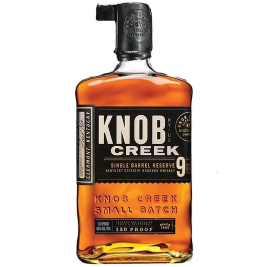 Knob Creek Single Barrel Reserve 9 Year Old Straight Bourbon Whiskey 750ml