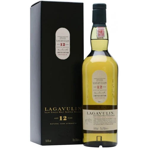 Lagavulin Natural Cask Strength 12 Year Old Single Malt Scotch 750ml