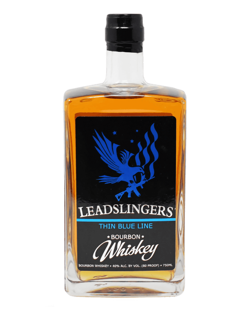 Leadslingers Thin Blue Line Bourbon Whiskey 750ml