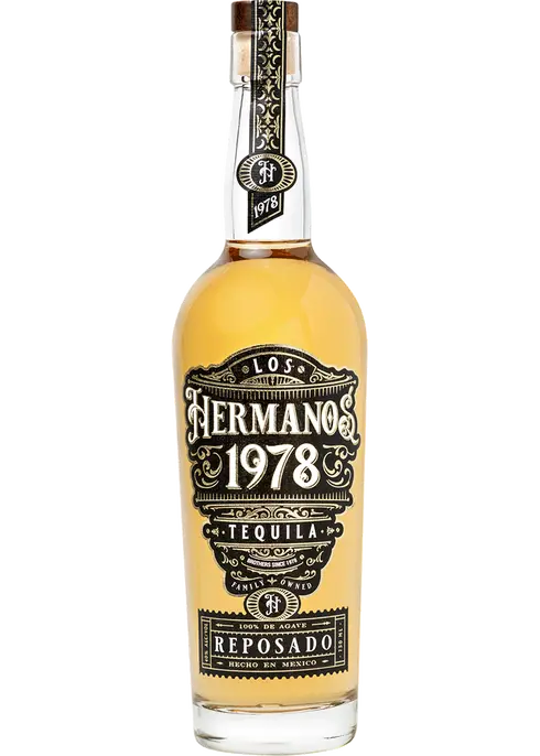 Los Hermanos Tequila Reposado Tequila 100% De Agave 750ml